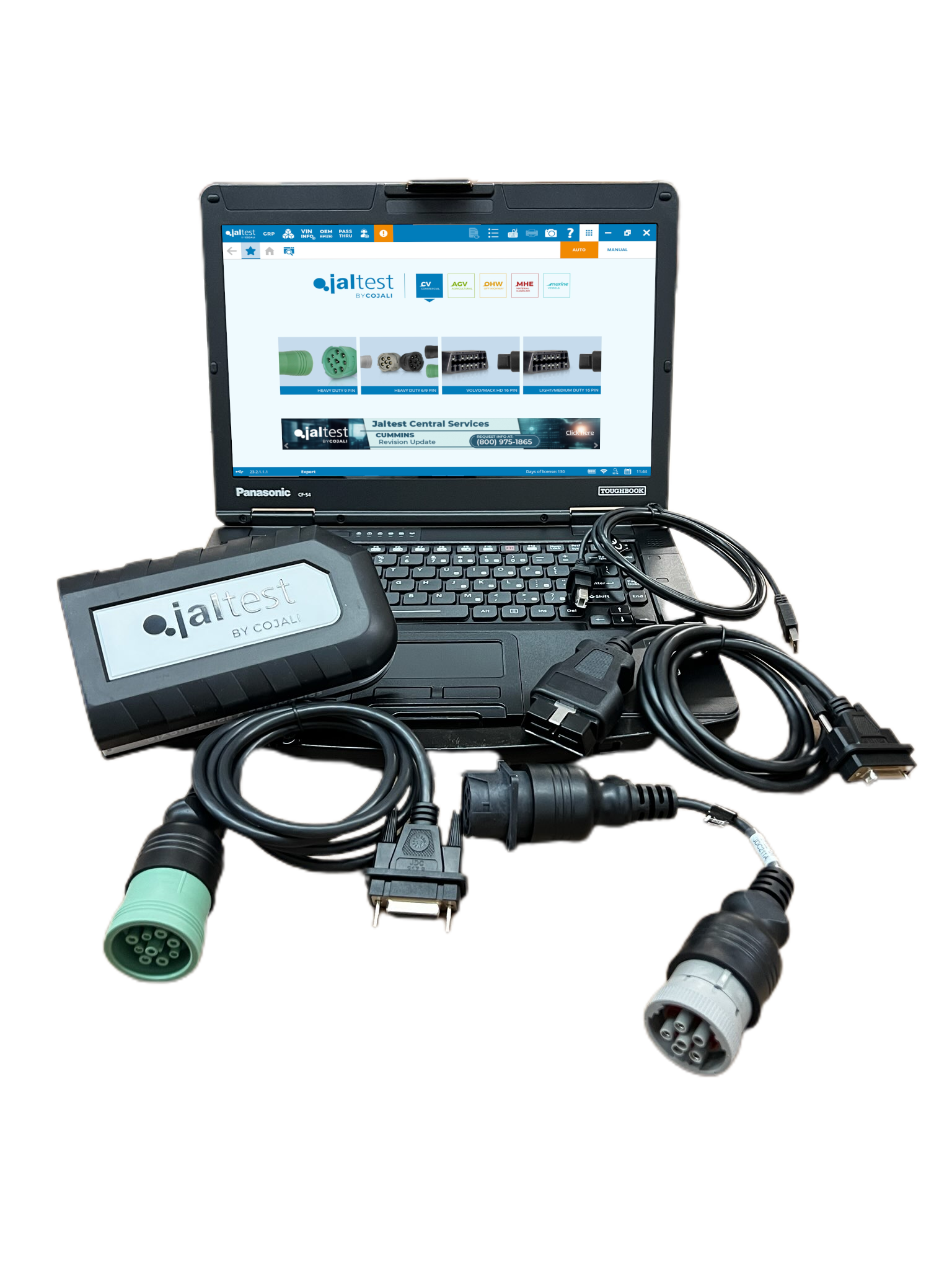 29209 - Cojali Jaltest Commercial Vehicle Kit W/ Panasonic CF-54