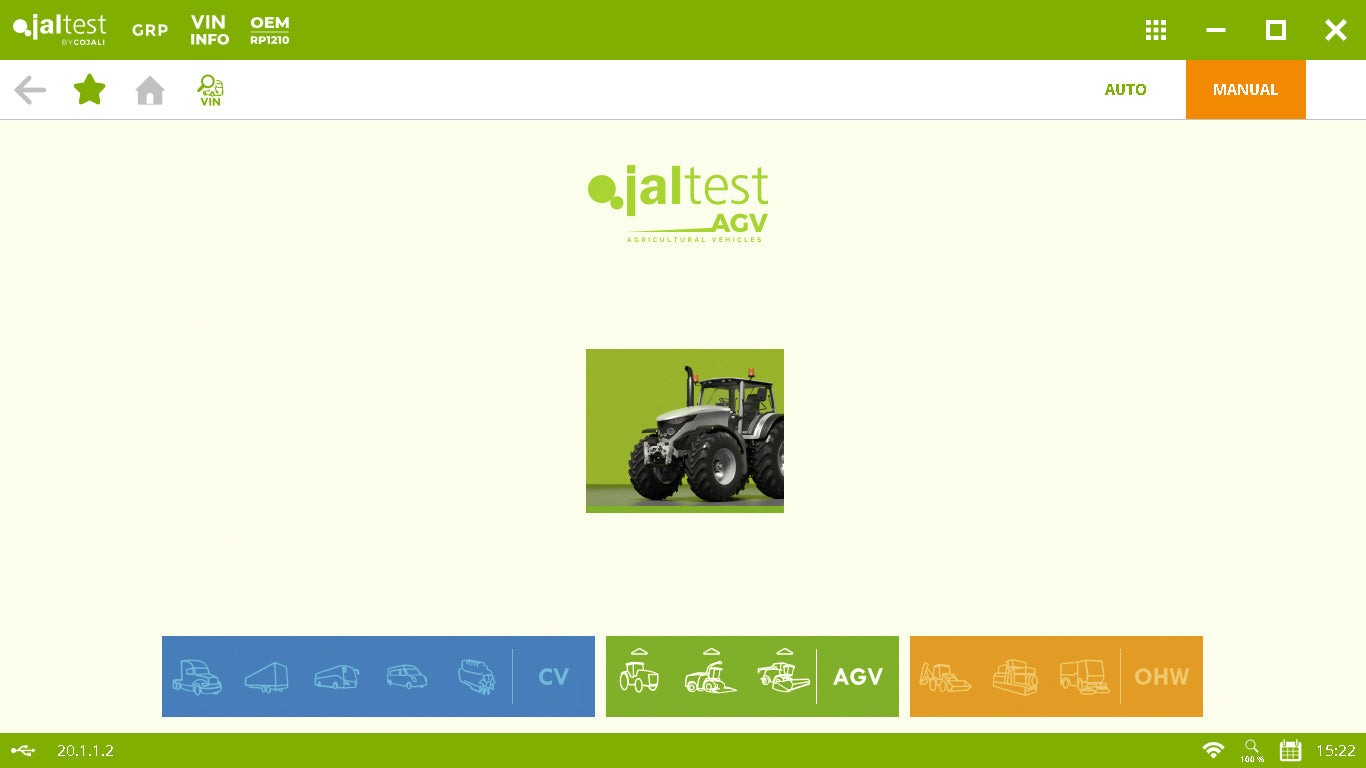 29210 - Cojali Jaltest Agricultural Diagnostic with Off-Highway Kit W/Panasonic CF-54