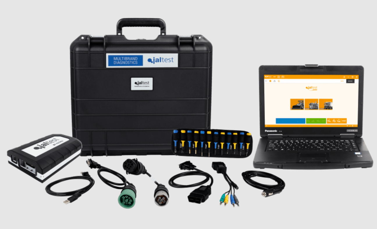 29211 - Cojali Jaltest Off-Highway and Commercial Vehicle Full Diagnostic Kit W/ Panasonic CF-54