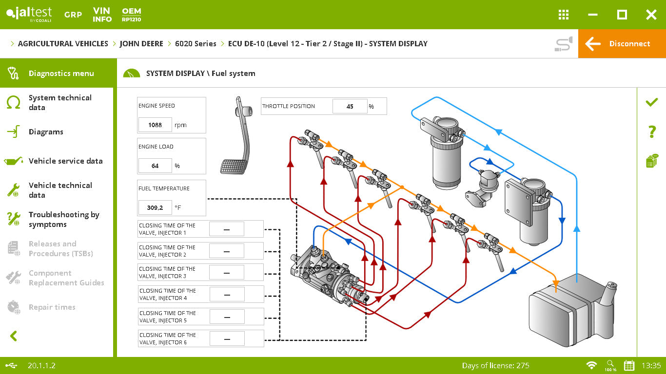 29210 - Cojali Jaltest Agricultural Diagnostic with Off-Highway Kit W/Panasonic CF-54